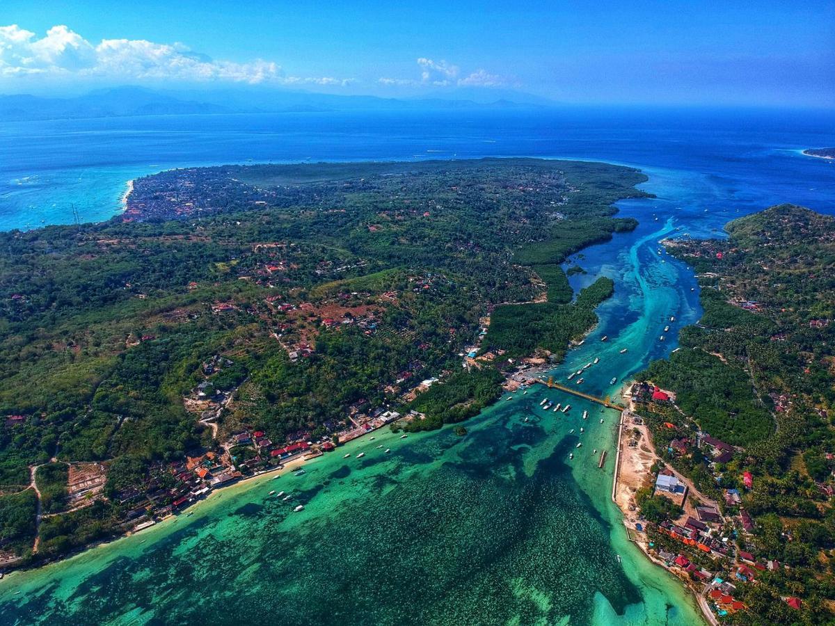 The Kubu221 Ceningan Hotel Nusa Lembongan  Luaran gambar